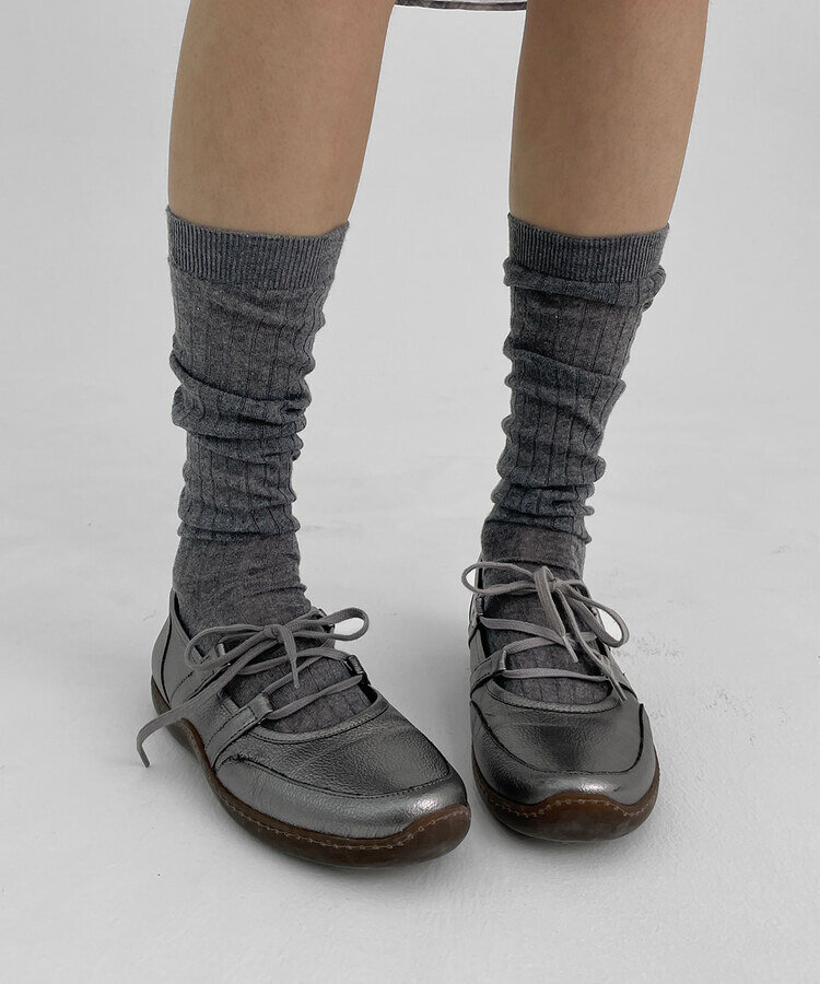 ムーンライトロングソックス5色 CHARCOAL