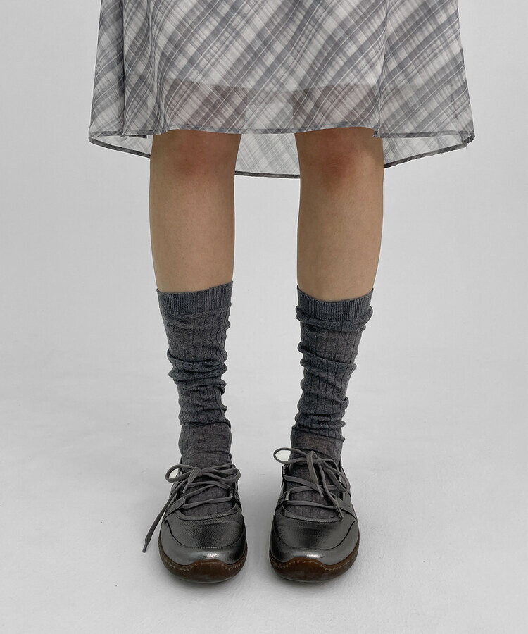 ムーンライトロングソックス5色 CHARCOAL