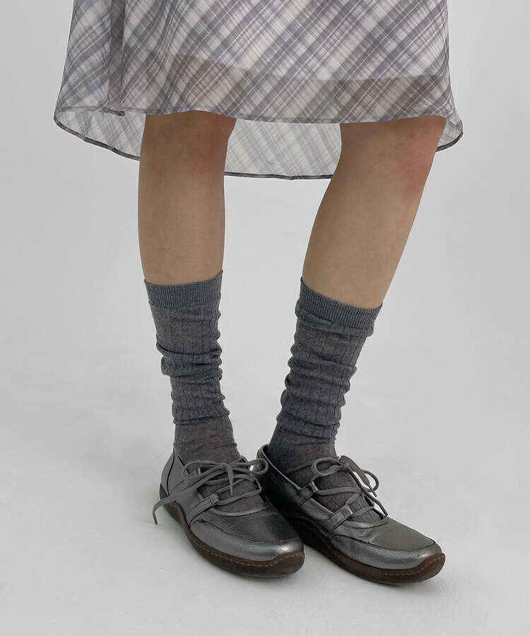ムーンライトロングソックス5色 CHARCOAL
