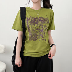 半袖Tシャツ スペース半袖Tシャツ GREEN