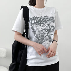 半袖Tシャツ スペース半袖Tシャツ WHITE