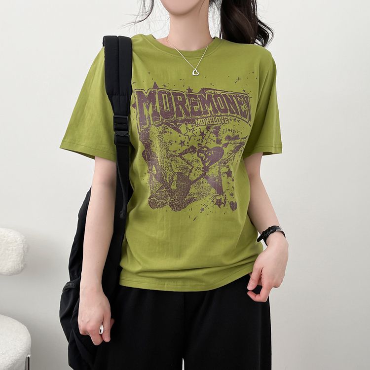 スペース半袖Tシャツ GREEN