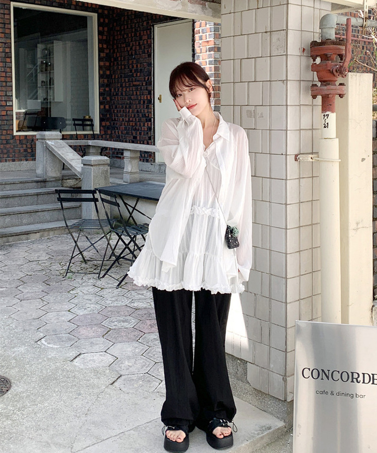 フリルビスチェミニワンピース｜ミニワンピース｜韓国