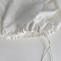 カンガルークロップフードストリングウィンドブレーカー5色