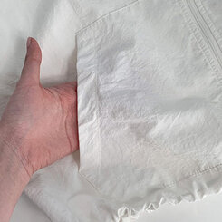 カンガルークロップフードストリングウィンドブレーカー5色