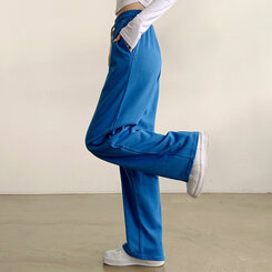 トレーニングパンツ エアワイドトレーニングバンディングパンツ9色 BLUE