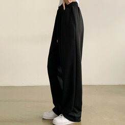 トレーニングパンツ エアワイドトレーニングバンディングパンツ9色 BLACK