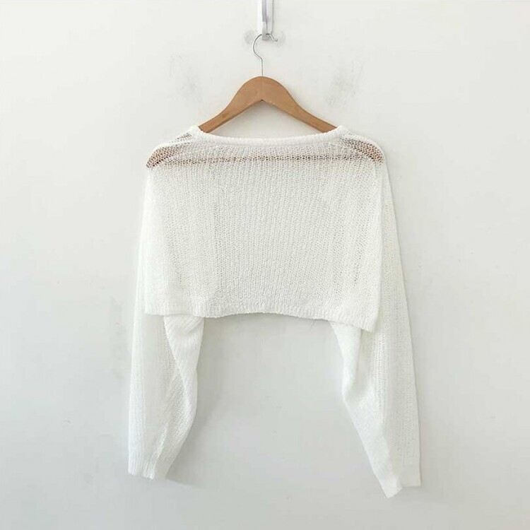 デリケートシンクボレロカーディガン8色