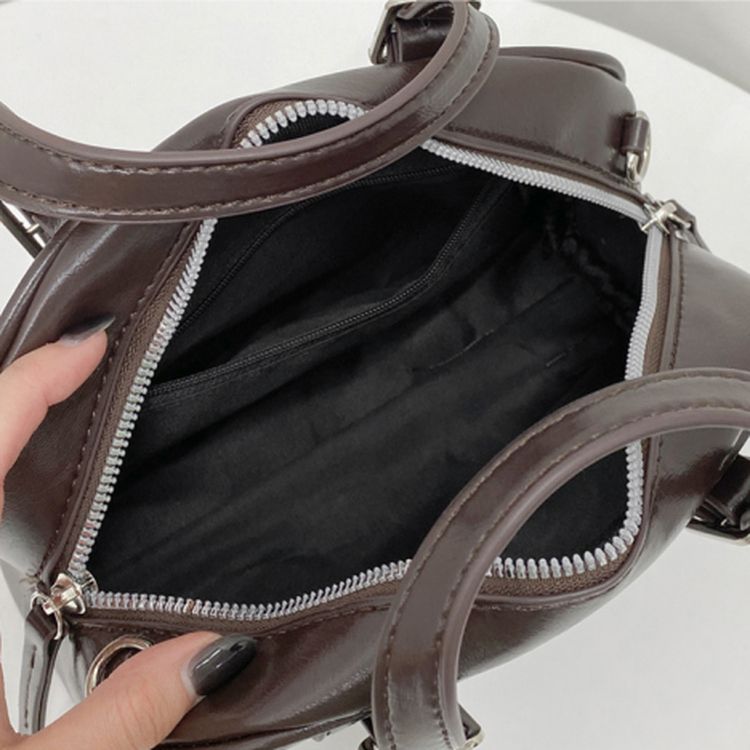 ビンテージボストンバックルトートクロスバッグ