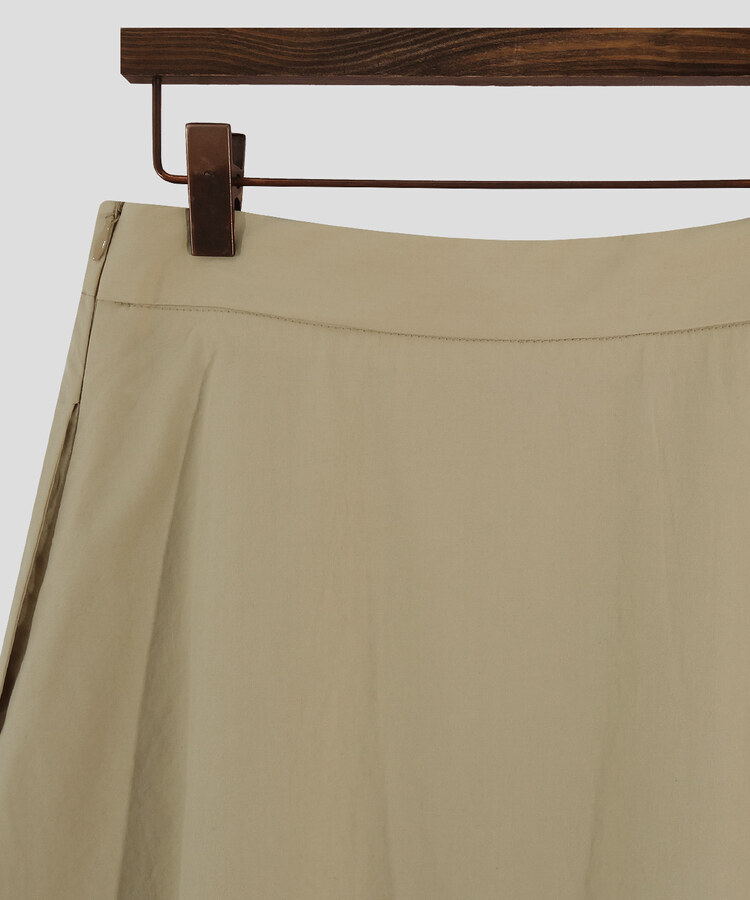 ピンタックフルコットンスカート