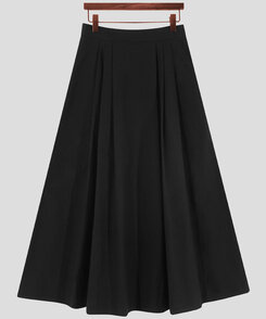 ピンタックフルコットンスカート