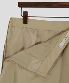 ピンタックフルコットンスカート