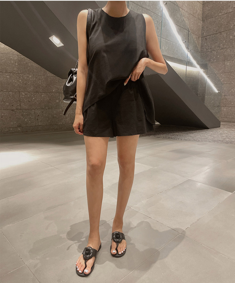 ミエンミュールサンダル BLACK