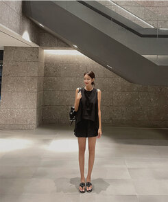その他 ミエンミュールサンダル BLACK