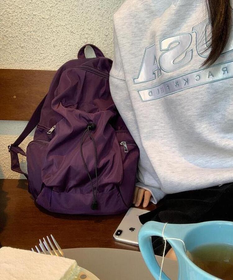 ストリングポケットバックパック PURPLE