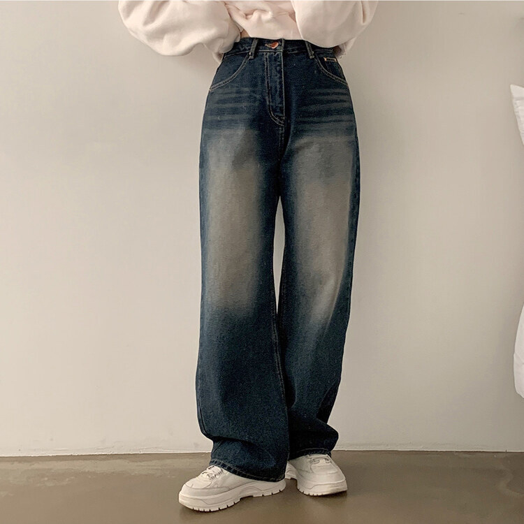 MIYHOOビンテージウォッシングジーンズ（クリーム） MIYHOOビンテージウォッシングジーンズ（クリーム）