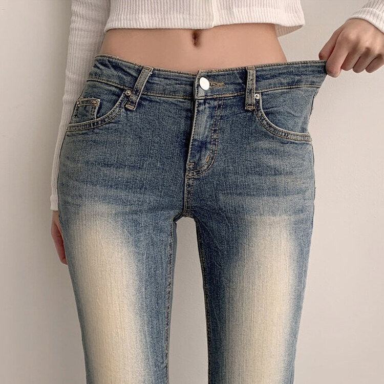 ジャンティーク購入　ブーツカットデニム　ブリーチ　ビンテージ 楽天市場】正規品【 Chikashitsu + vintage wash bootscut denim
