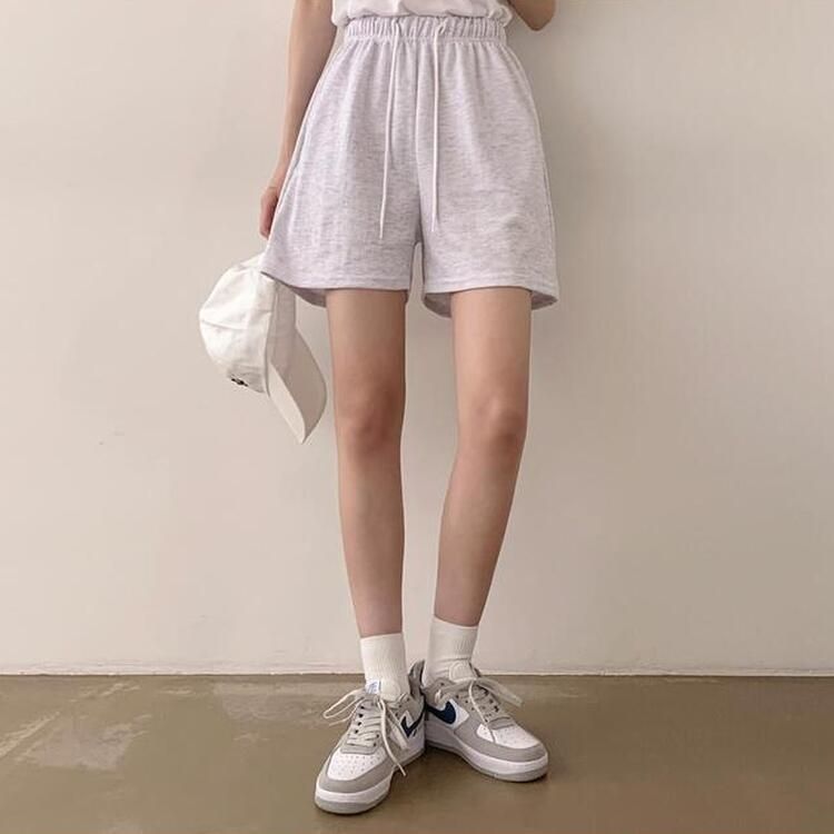 トレーニングパンツ 【3分丈/5分丈 形別】バンディングトレーニングショートパンツ12色 MELANGE