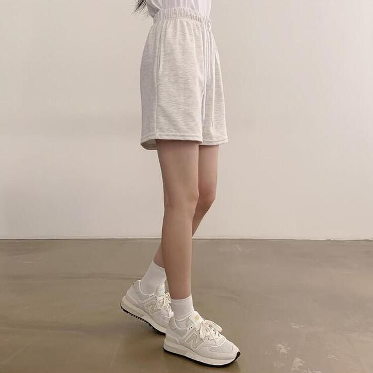トレーニングパンツ 【3分丈/5分丈 形別】バンディングトレーニングショートパンツ12色 OATMEAL