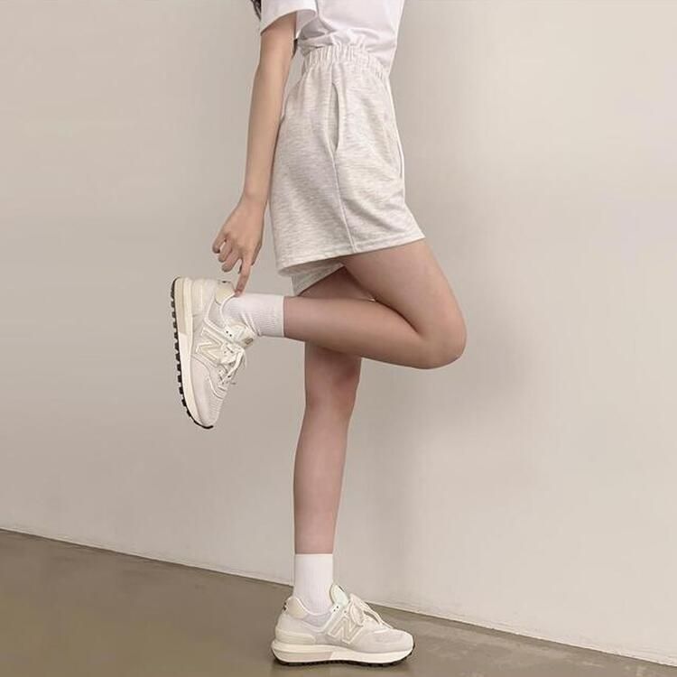 トレーニングパンツ 【3分丈/5分丈 形別】バンディングトレーニングショートパンツ12色 OATMEAL