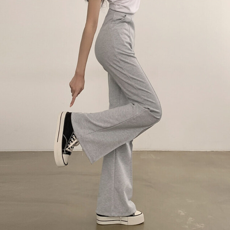 トレーニングパンツ バンディングブーツカットトレーニングパンツ GRAY