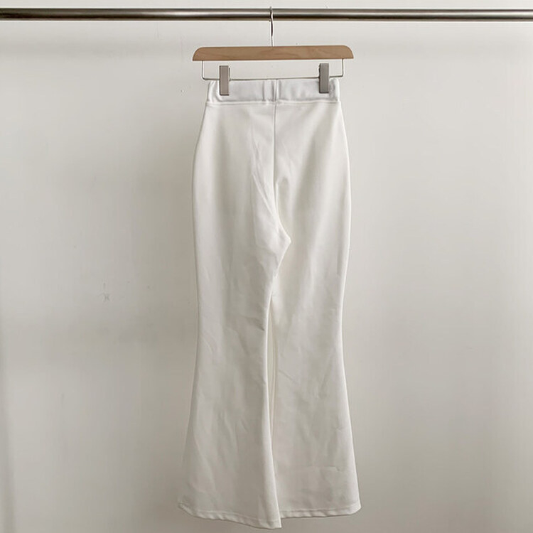 トレーニングパンツ バンディングブーツカットトレーニングパンツ