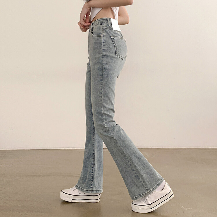 【SHORT/BASIC/LONG 丈別】ブーツカットデニムパンツ6色 Vintage Blue