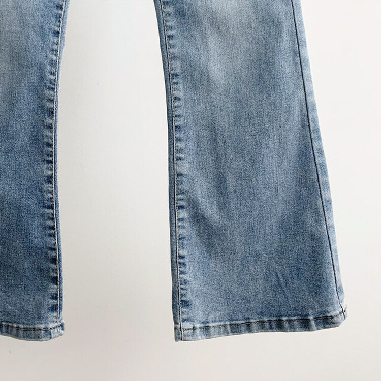 【SHORT/BASIC/LONG 丈別】ブーツカットデニムパンツ6色