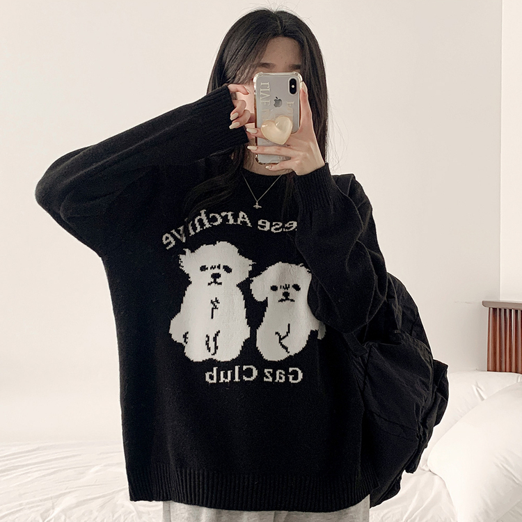 ♡希少♡CHANEL ハウンドトゥースニットセーター ハウンドトゥースニットセーター Lサイズ - メルカリ