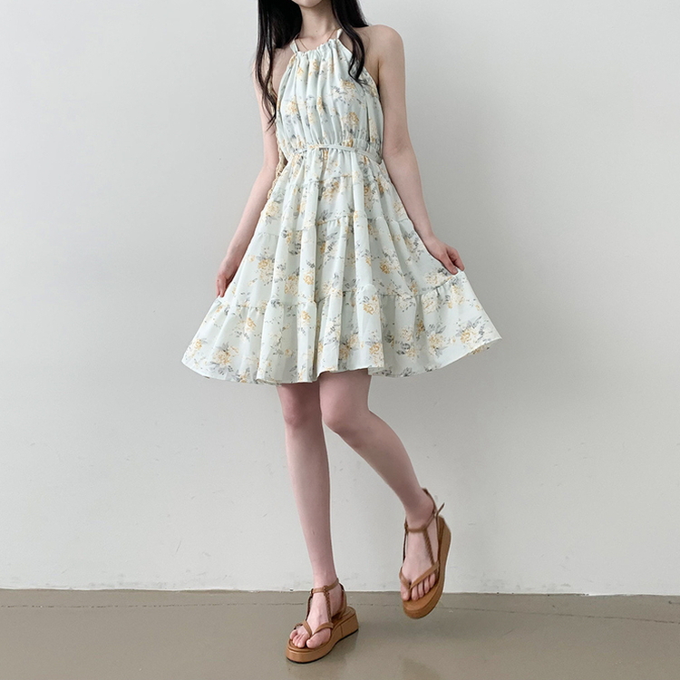 【早瀬ノエル コラボ】airy petit flowerミニワンピース 早瀬ノエル コラボ】airy petit flowerミニワンピース｜メリー