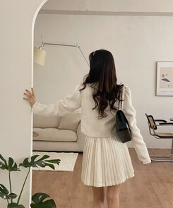 ヘアアクセサリー エリアルパールカチューシャ WHITE