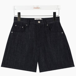 ショートパンツ ノンフェードデニムショートパンツ