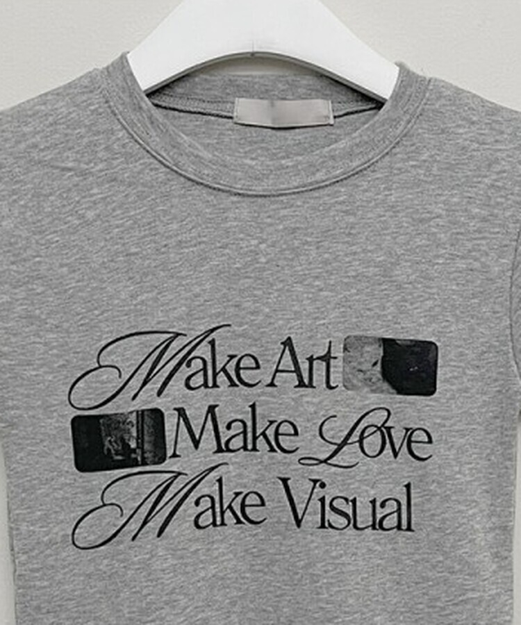 スリムフィットプリンティング半袖Tシャツ