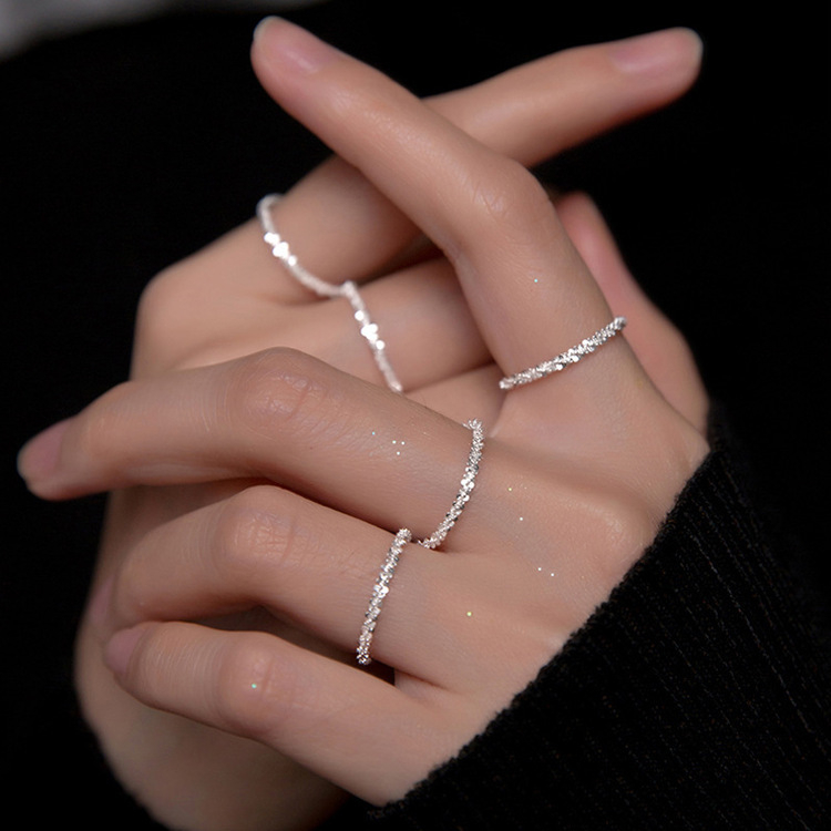 デイリーシンプルリングセット SILVER