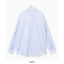 フェアリーオーバーフィットストライプシャツ