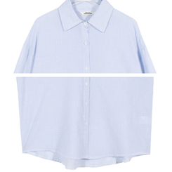 フェアリーオーバーフィットストライプシャツ