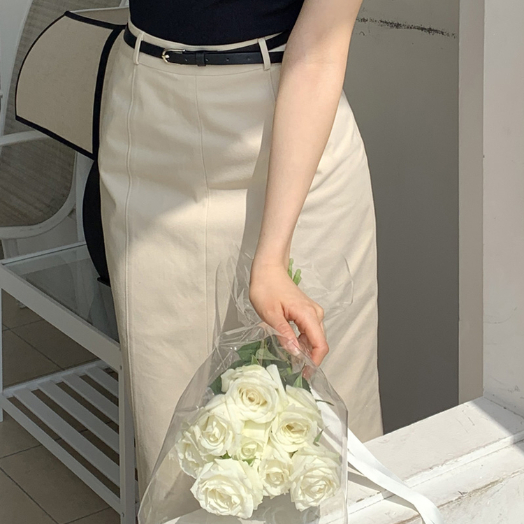 【希少】PRADA フロントスリット キャメルヘア ミディスカート SSK13853 フロントスリットウォッシングデニムロングスカート