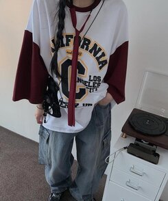 シンプルスリムネクタイ Burgundy
