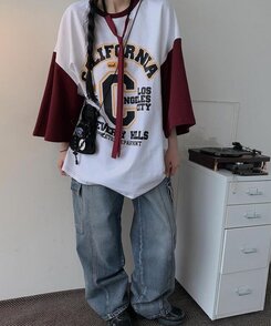 シンプルスリムネクタイ Burgundy