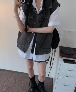 シンプルスリムネクタイ BLACK