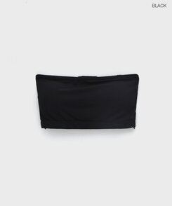 ノースリーブ 【カップ付き】ツーラインチューブトップ