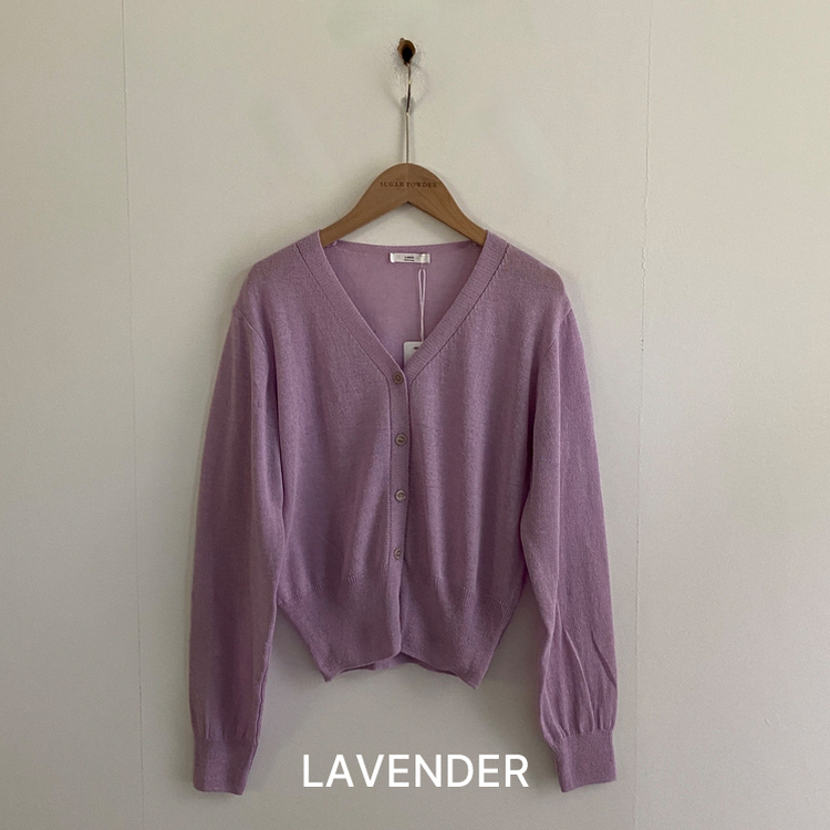 웨이 린넨니트 크롭 기본 가디건 12color