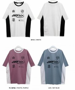 半袖Tシャツ 配色レタリングボックスフィット半袖Tシャツ