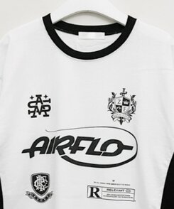 半袖Tシャツ 配色レタリングボックスフィット半袖Tシャツ