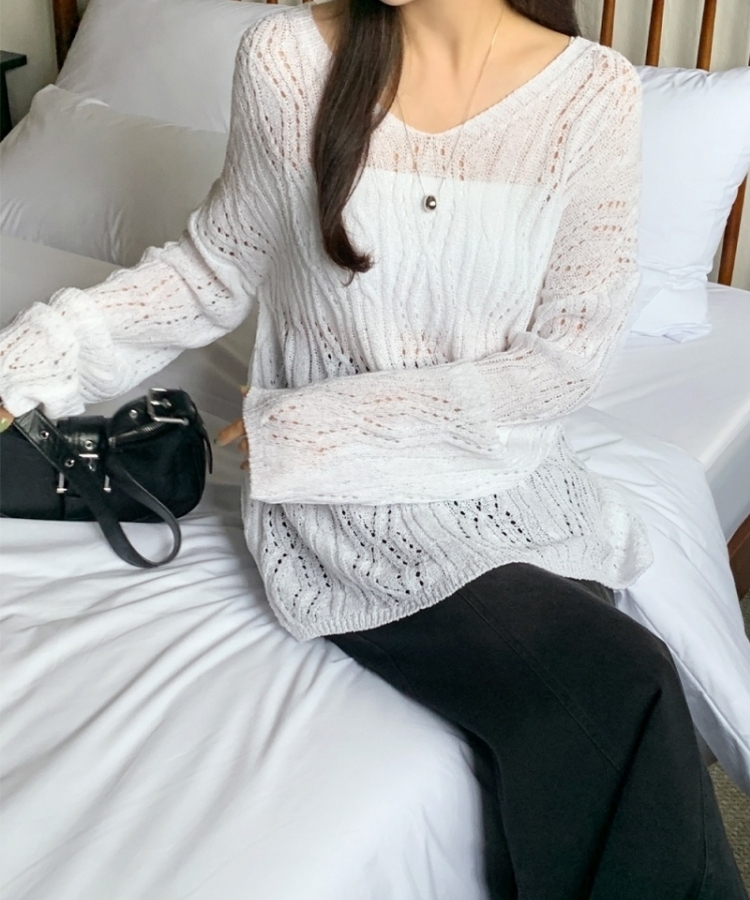 メッシュクロップキャミソール6色｜ノースリーブ｜韓国ファッション