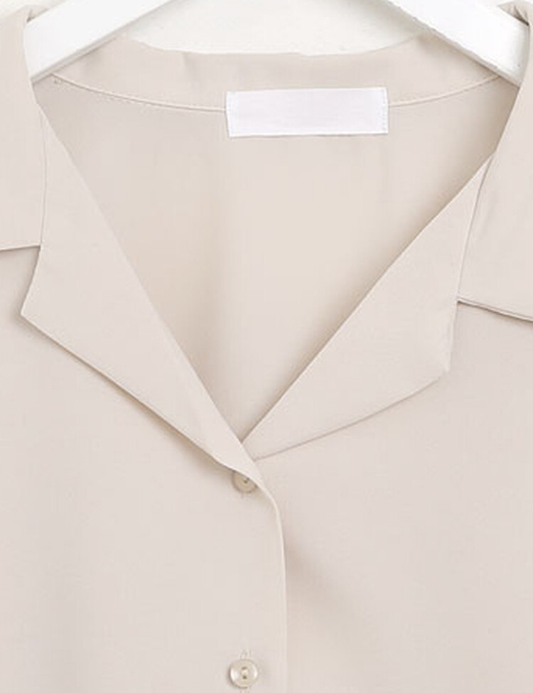 [F/L사이즈] 구김없는 오픈카라 찰랑셔츠 (7color)