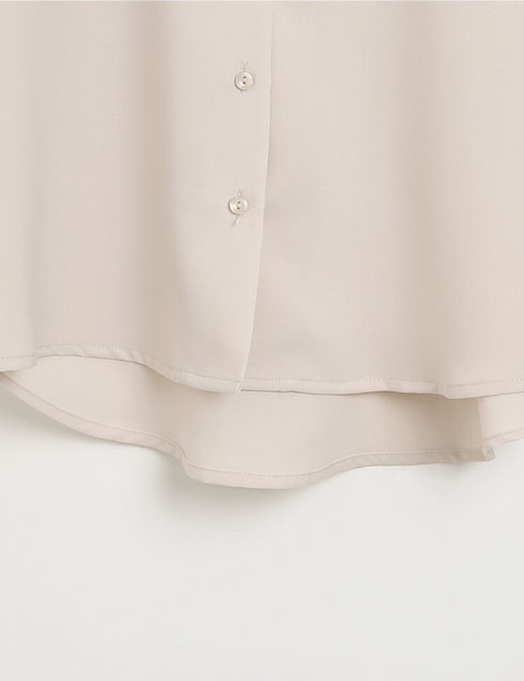 [F/L사이즈] 구김없는 오픈카라 찰랑셔츠 (7color)