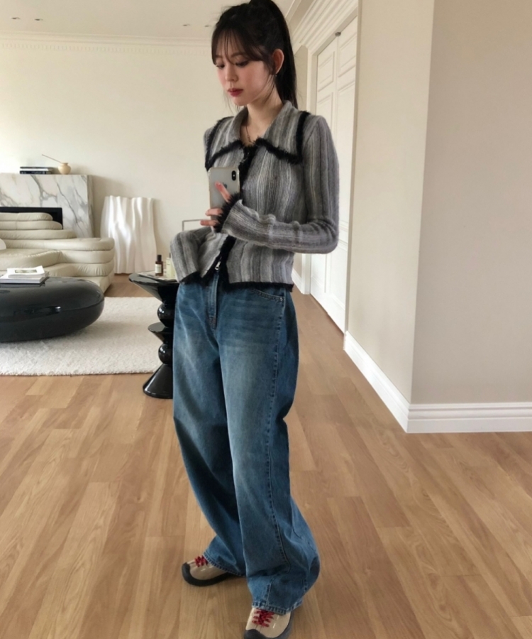 トラッキングスエードスニーカー BEIGE