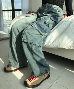 トラッキングスエードスニーカー BEIGE