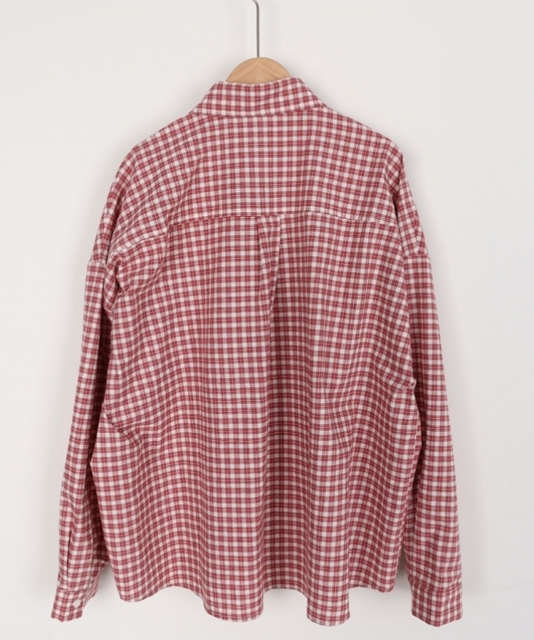 デイリールーズフィットチェックシャツ